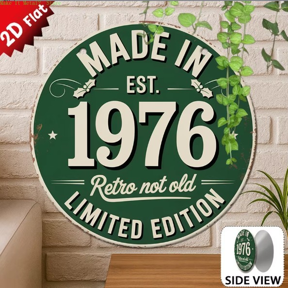Made in 1976 Retro Not Old 2D  – обзор и цена Home Bar Cafe