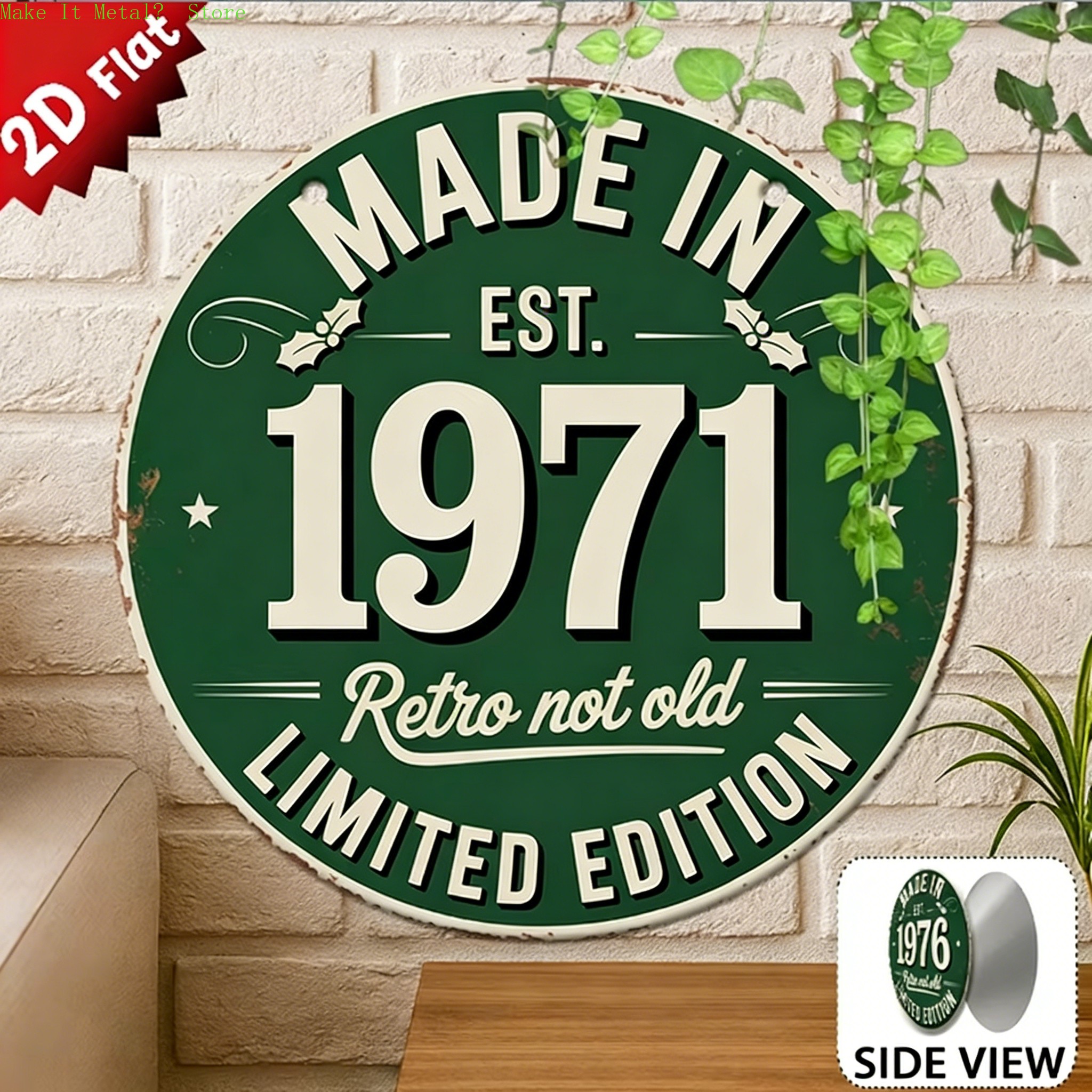 Made in 1976 Retro Not Old 2D  – обзор и цена Home Bar Cafe