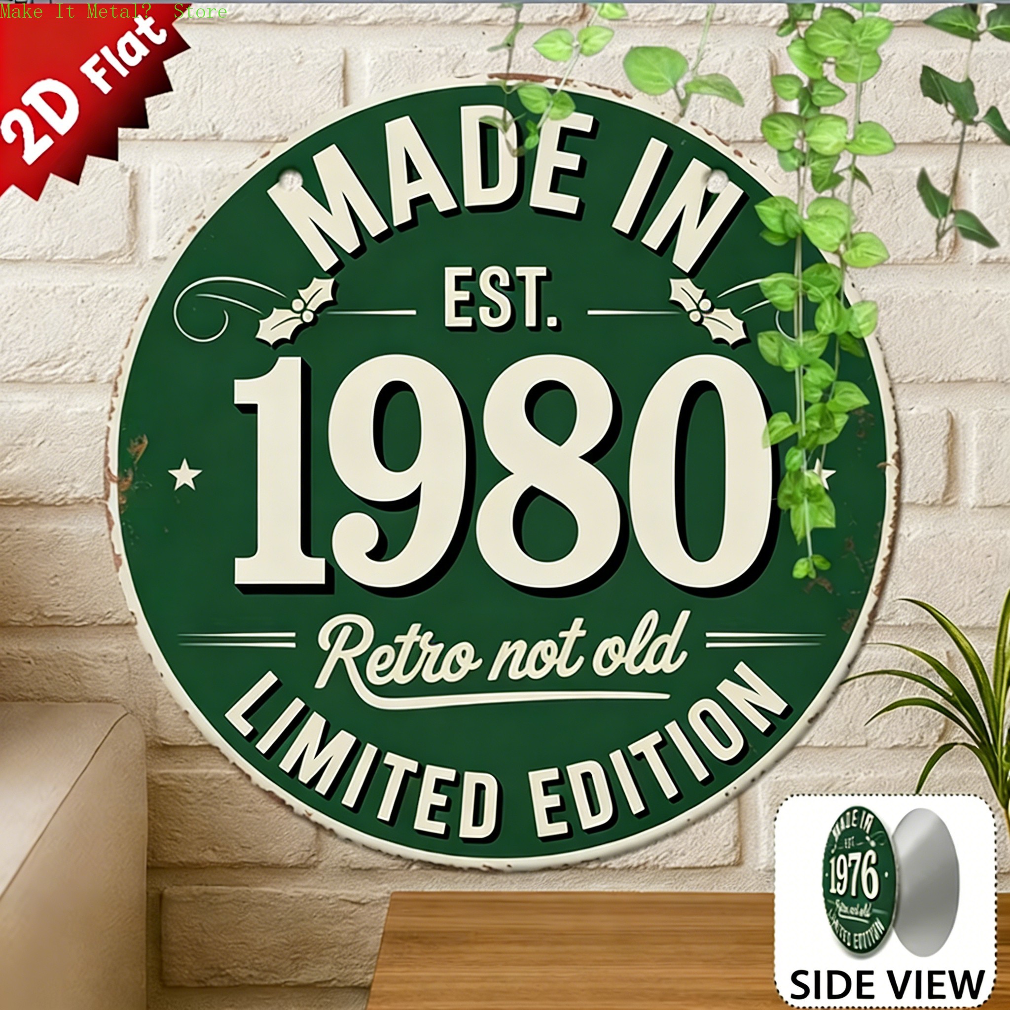 Made in 1976 Retro Not Old 2D  – обзор и цена Home Bar Cafe