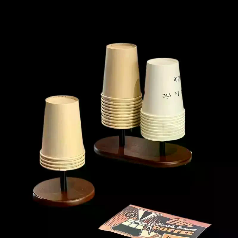 Paper Cup Storage Holder Woode – обзор и цена Home Bar Supplies