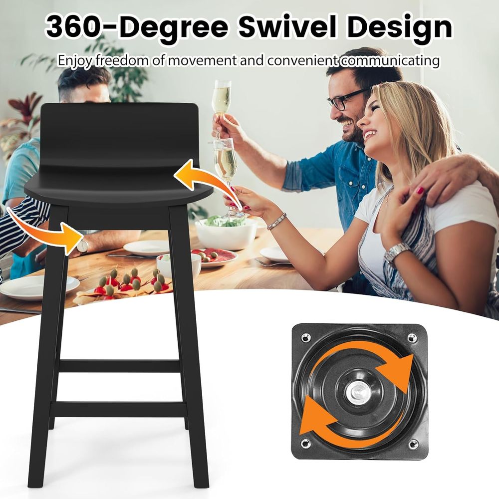 Swivel Solid Wood Bar Stools S – обзор и цена Home Bar Stools